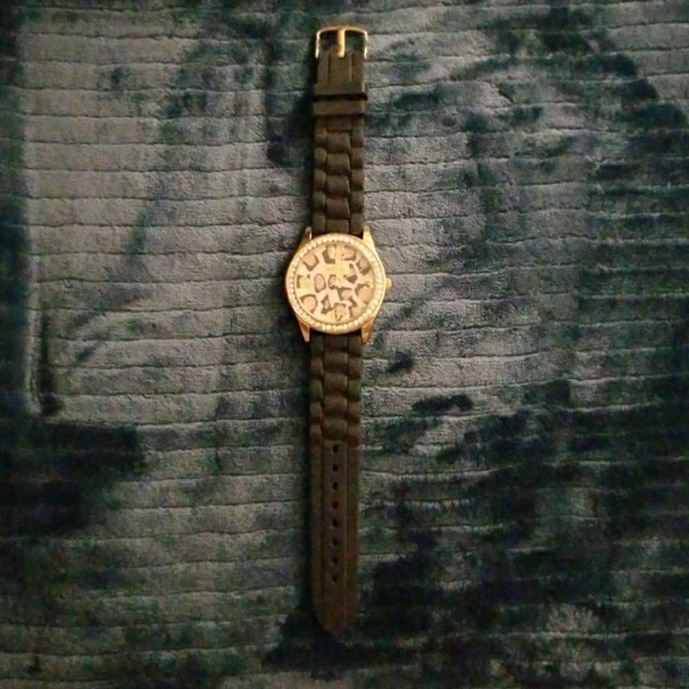 Park Lane leopard watch